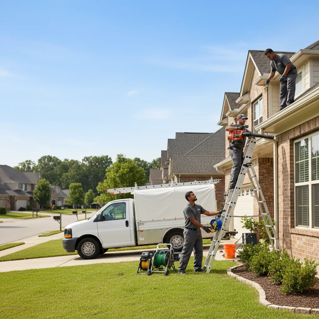Home Gutter Service in Six Lakes, MI near me